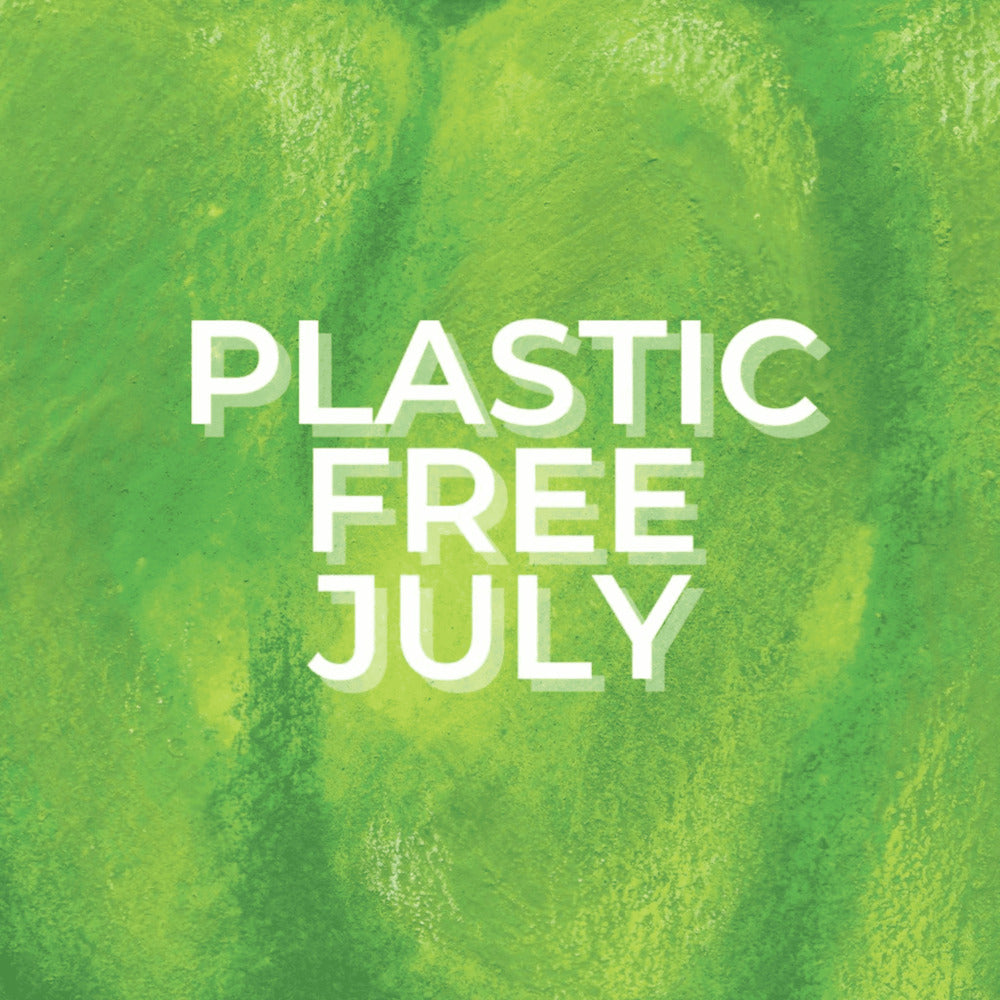 Plastic-free July. Refuse single-use plastics, this month and onwards!